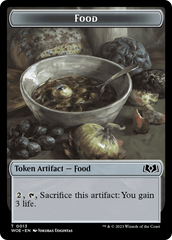 Knight // Food (0013) Double-Sided Token [Wilds of Eldraine Tokens] | Game Master's Emporium (The New GME)