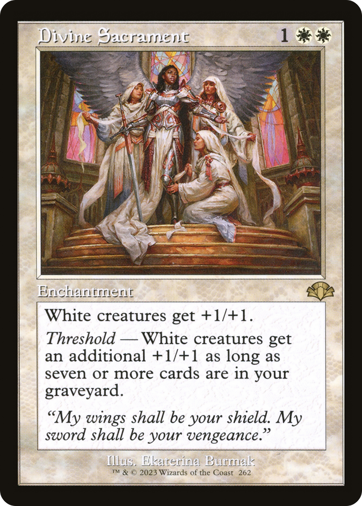 Divine Sacrament (Retro) [Dominaria Remastered] | Game Master's Emporium (The New GME)