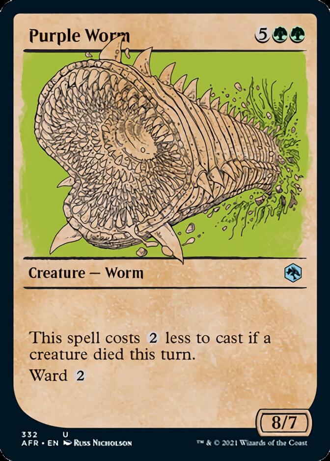 Purple Worm (Showcase) [Dungeons & Dragons: Adventures in the Forgotten Realms] | Game Master's Emporium (The New GME)