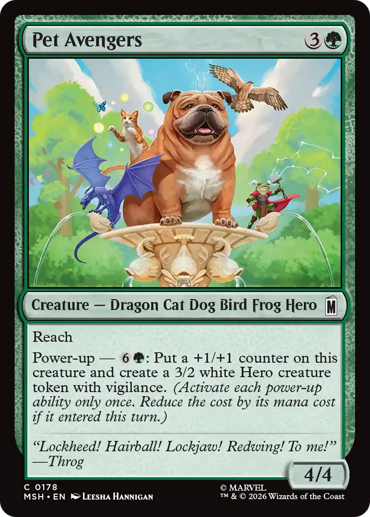 Pet Avengers [Marvel Super Heroes] | Game Master's Emporium (The New GME)