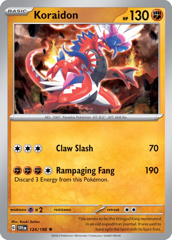 Koraidon (124/198) (Theme Deck Exclusive) [Scarlet & Violet: Black Star Promos] | Game Master's Emporium (The New GME)