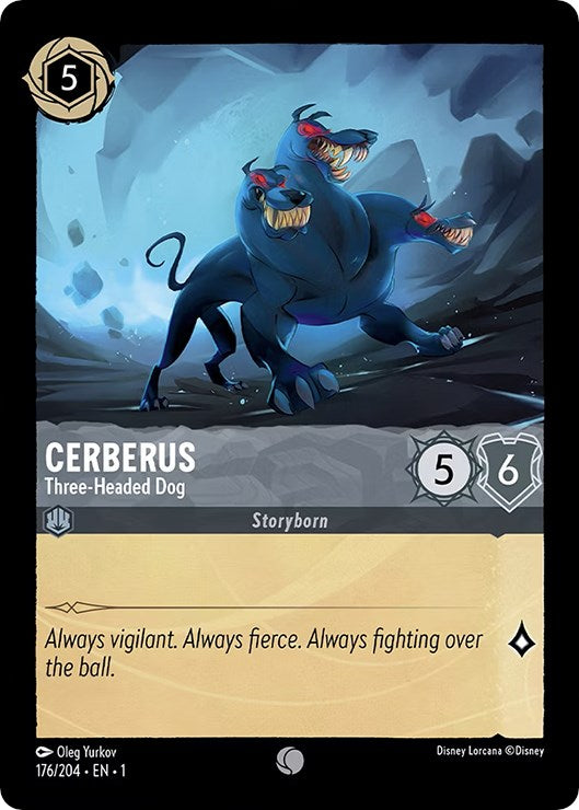 Cerberus - Three-Headed Dog (176/204) [The First Chapter] | Game Master's Emporium (The New GME)