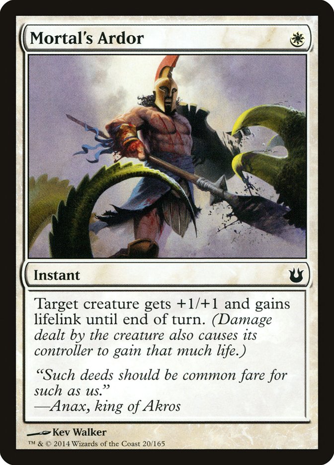 Mortal's Ardor [Born of the Gods] | Game Master's Emporium (The New GME)