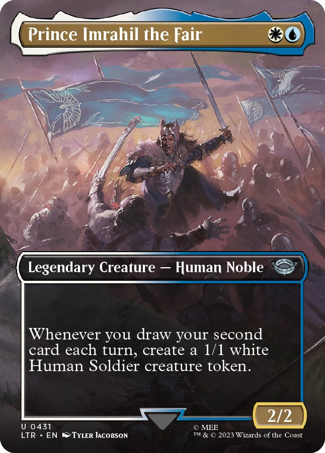 Prince Imrahil the Fair (Borderless Alternate Art) [The Lord of the Rings: Tales of Middle-Earth] | Game Master's Emporium (The New GME)