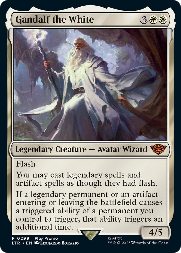 Gandalf the White (Play Promo) [The Lord of the Rings: Tales of Middle-Earth] | Game Master's Emporium (The New GME)