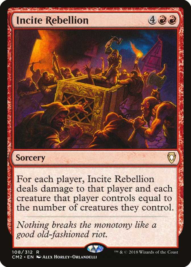 Incite Rebellion [Commander Anthology Volume II] | Game Master's Emporium (The New GME)