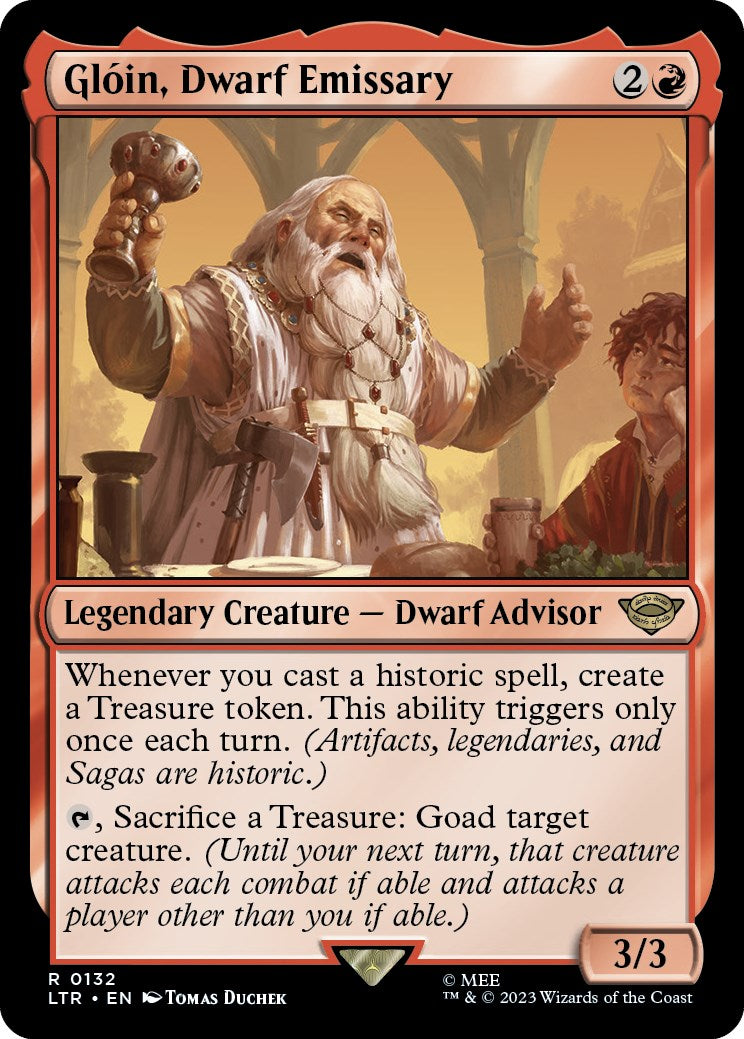 Gloin, Dwarf Emissary [The Lord of the Rings: Tales of Middle-Earth] | Game Master's Emporium (The New GME)