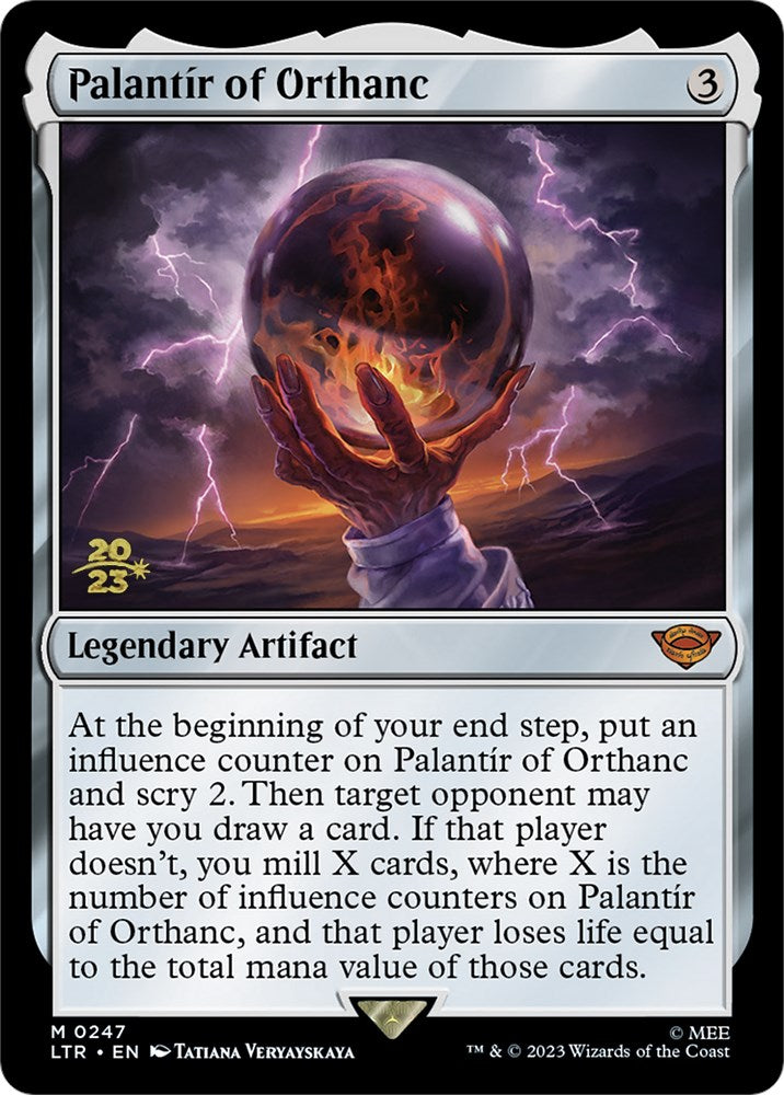 Palantir of Orthanc [The Lord of the Rings: Tales of Middle-Earth Prerelease Promos] | Game Master's Emporium (The New GME)