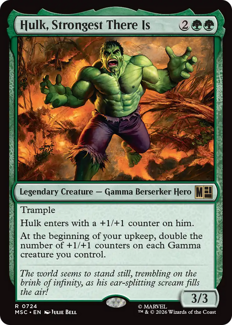 Hulk, Strongest There Is [Marvel Super Heroes Commander] | Game Master's Emporium (The New GME)