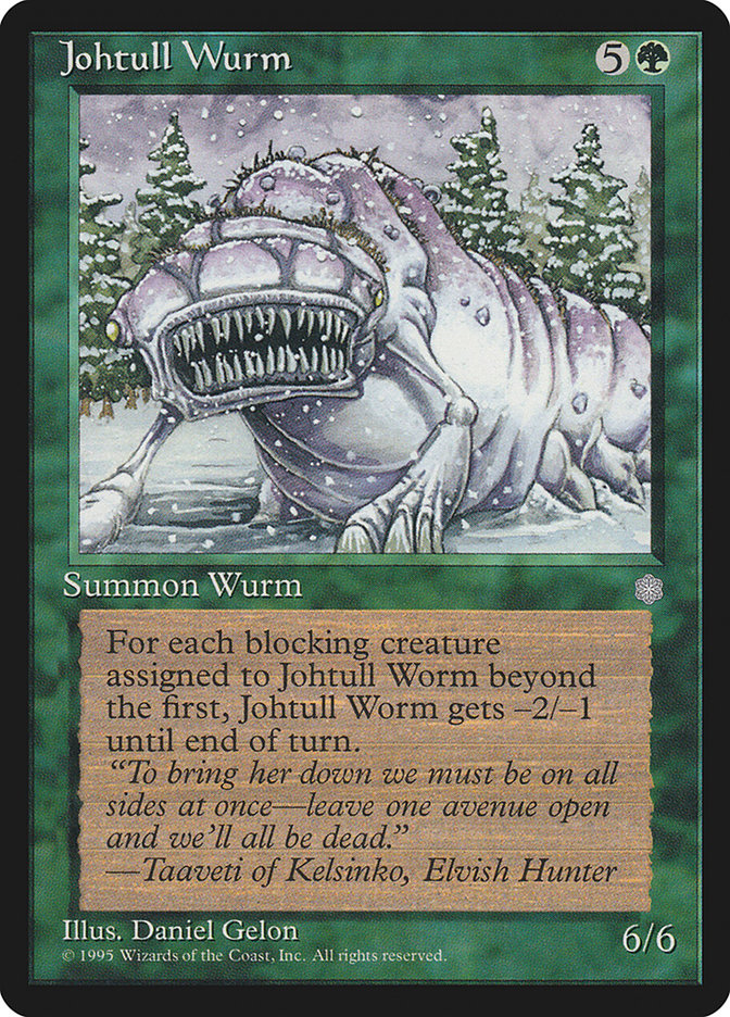 Johtull Wurm [Ice Age] | Game Master's Emporium (The New GME)