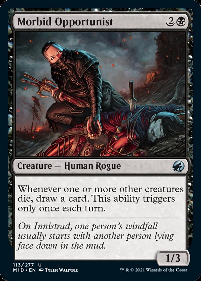 Morbid Opportunist [Innistrad: Midnight Hunt] | Game Master's Emporium (The New GME)