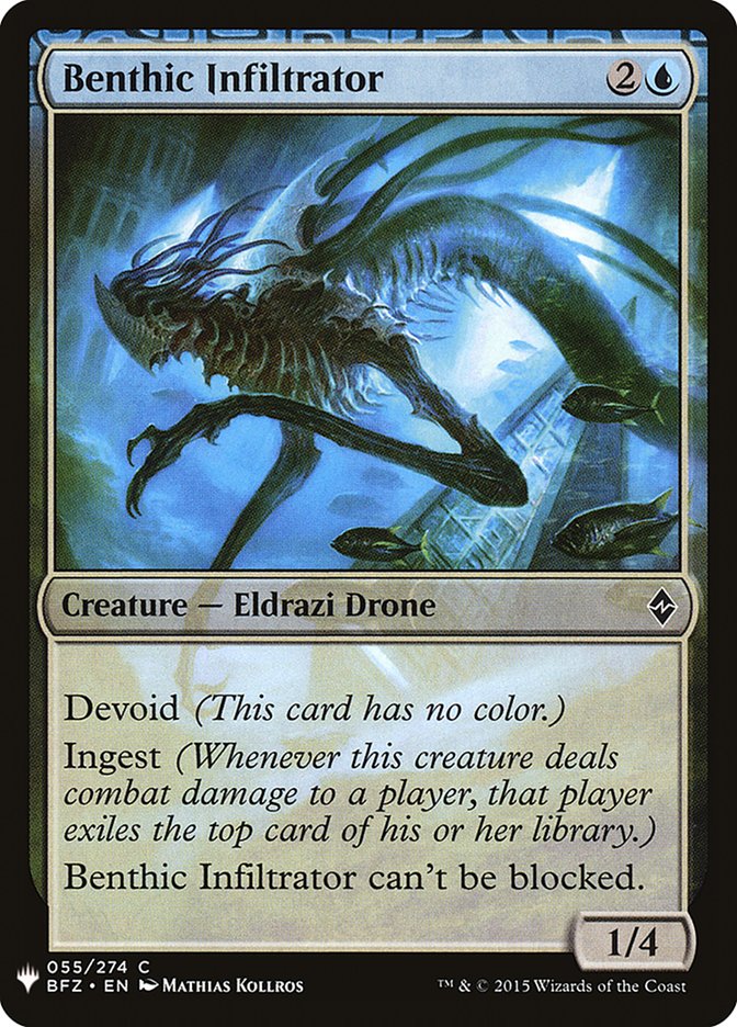 Benthic Infiltrator [Mystery Booster] | Game Master's Emporium (The New GME)