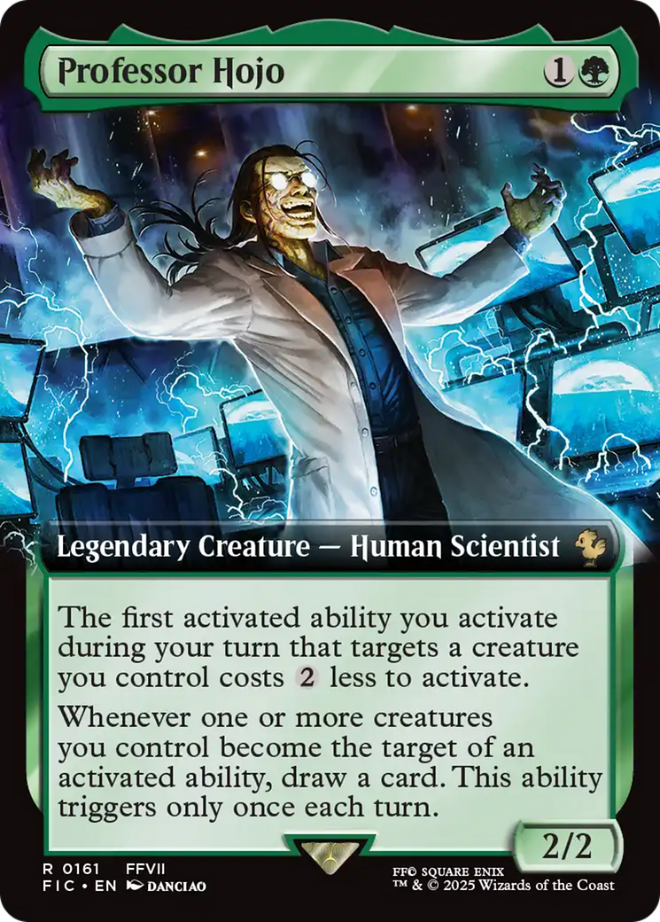 Professor Hojo (Extended Art) [FINAL FANTASY Commander] | Game Master's Emporium (The New GME)
