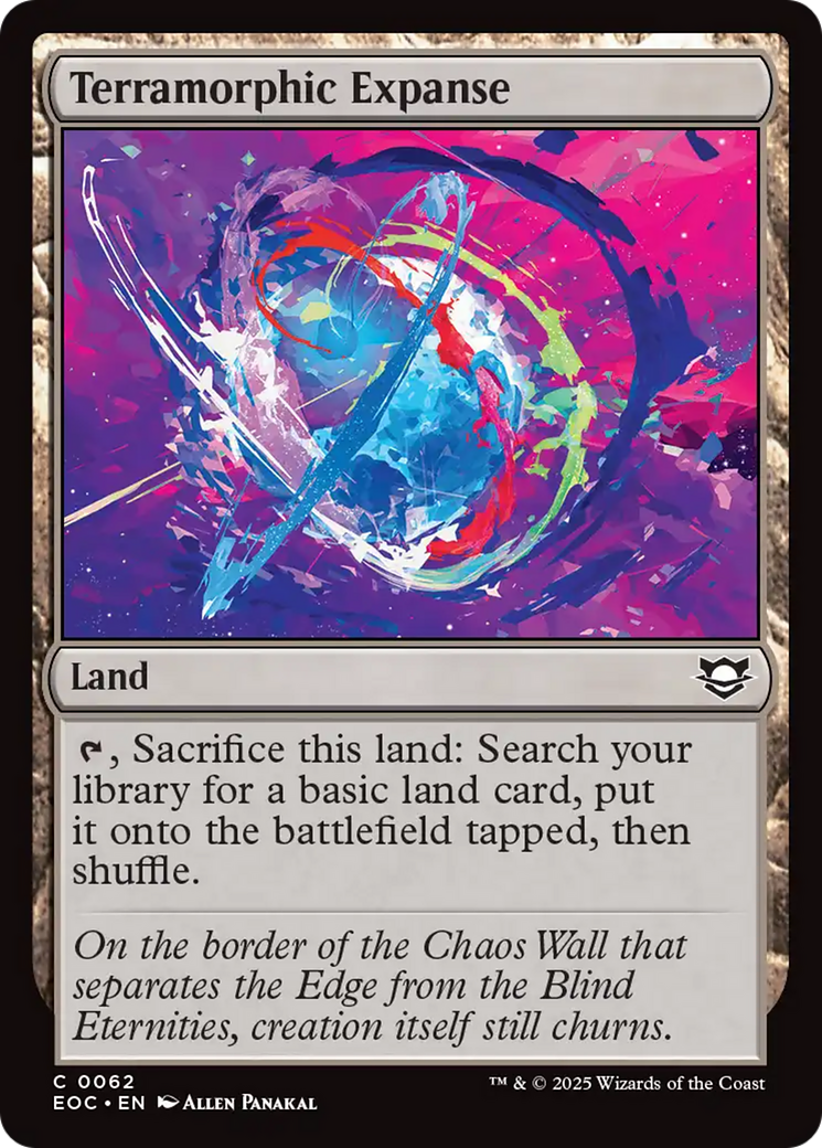 Terramorphic Expanse [Edge of Eternities Commander] | Game Master's Emporium (The New GME)