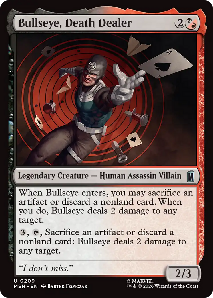 Bullseye, Death Dealer [Marvel Super Heroes] | Game Master's Emporium (The New GME)