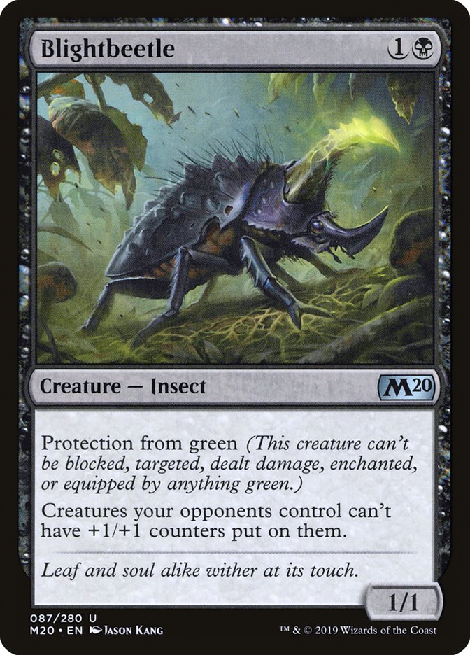 Blightbeetle [Core Set 2020] | Game Master's Emporium (The New GME)