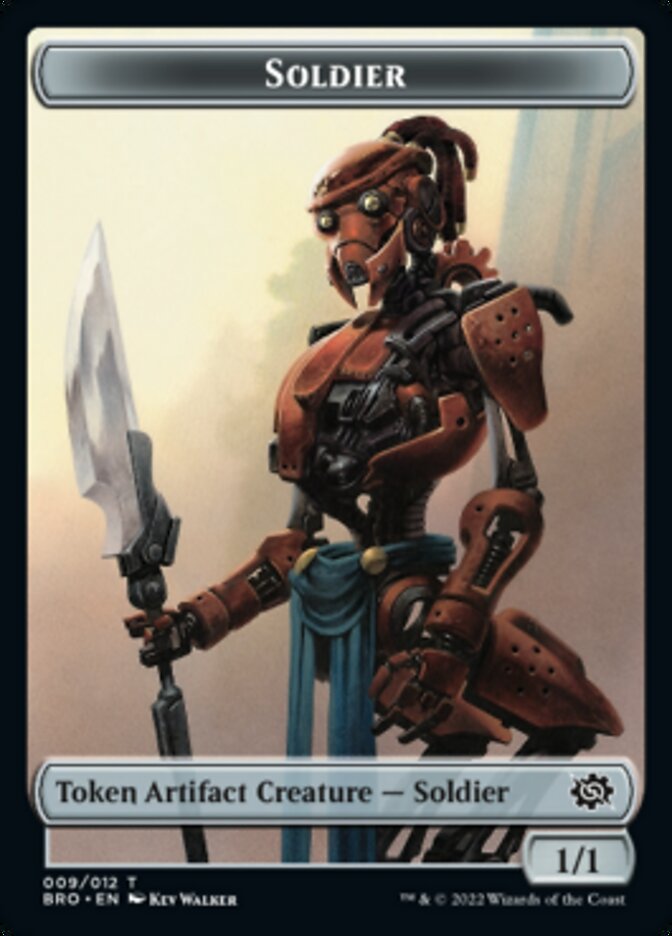 Soldier Token (009) [The Brothers' War Tokens] | Game Master's Emporium (The New GME)