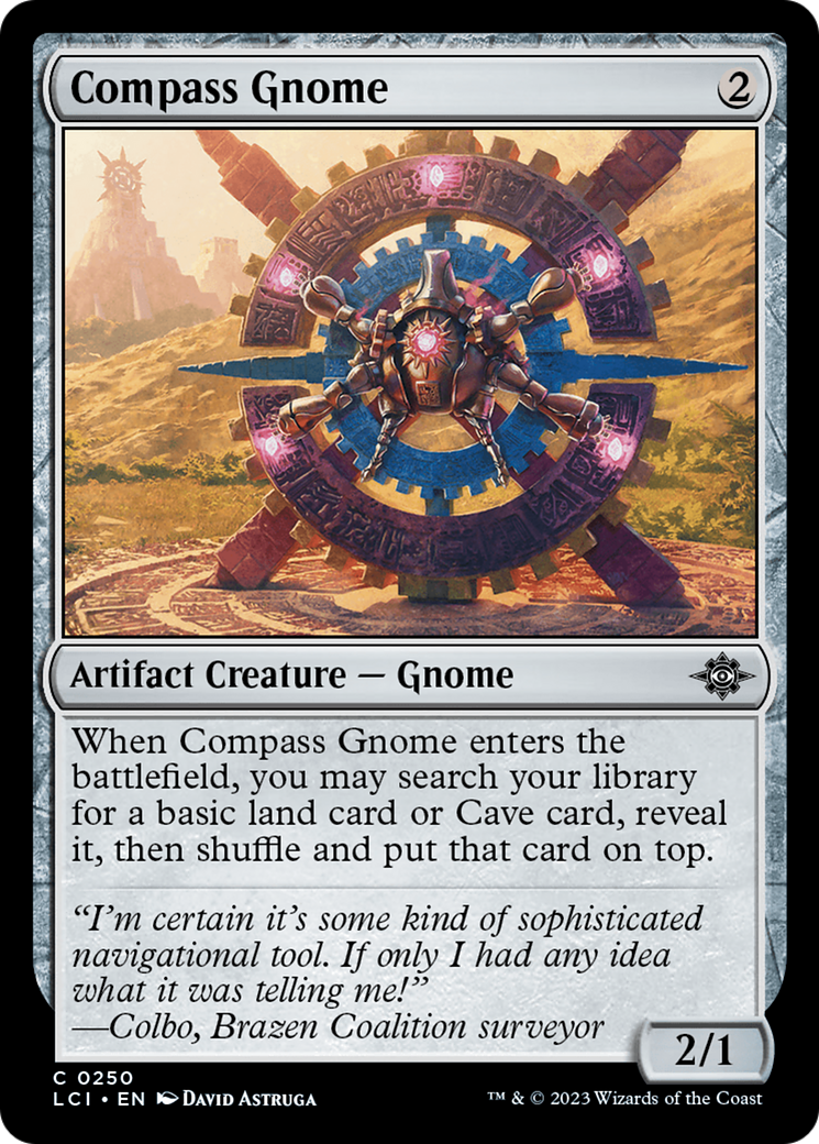 Compass Gnome [The Lost Caverns of Ixalan] | Game Master's Emporium (The New GME)