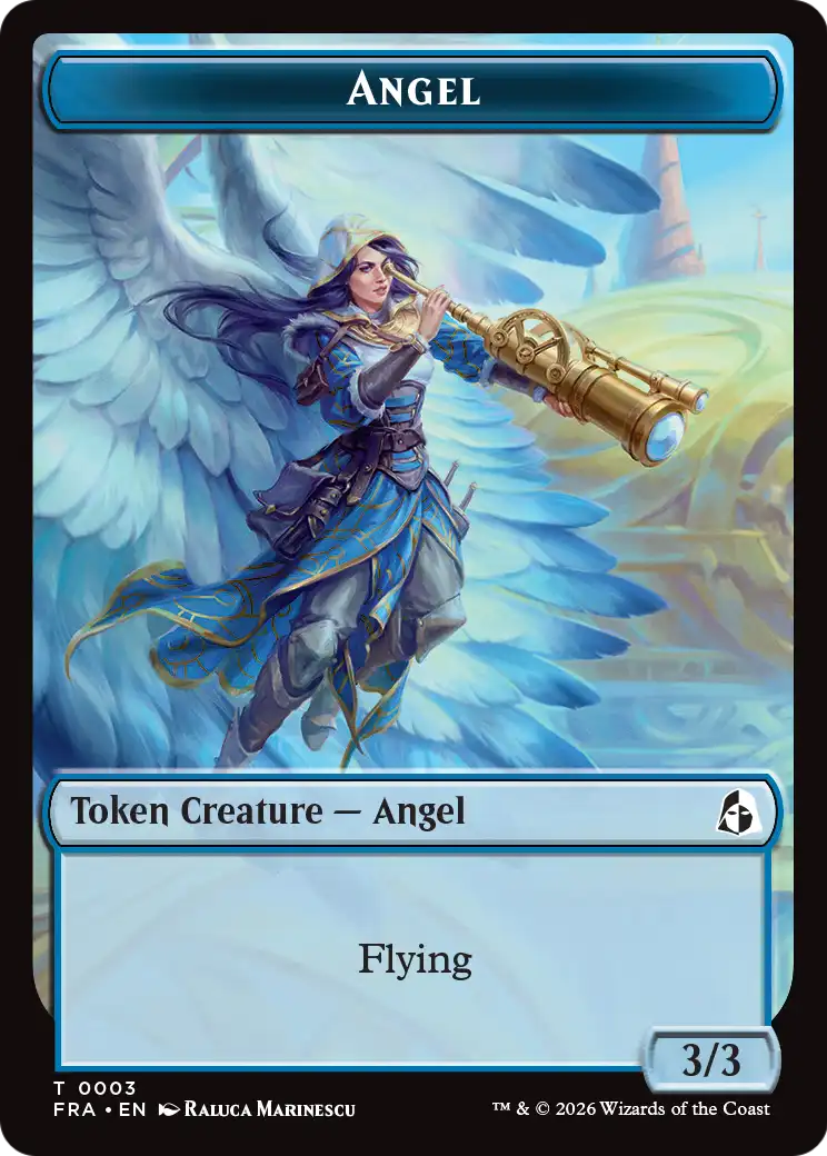 Angel (0003) // Beast Double-Sided Token [Reality Fracture Tokens] | Game Master's Emporium (The New GME)