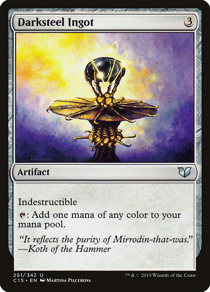Darksteel Ingot [Commander 2015] | Game Master's Emporium (The New GME)