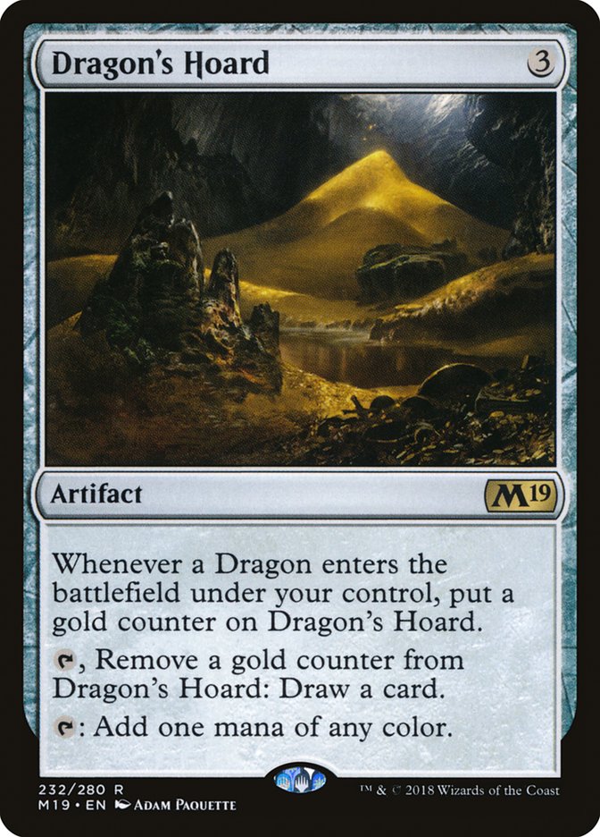 Dragon's Hoard [Core Set 2019] | Game Master's Emporium (The New GME)