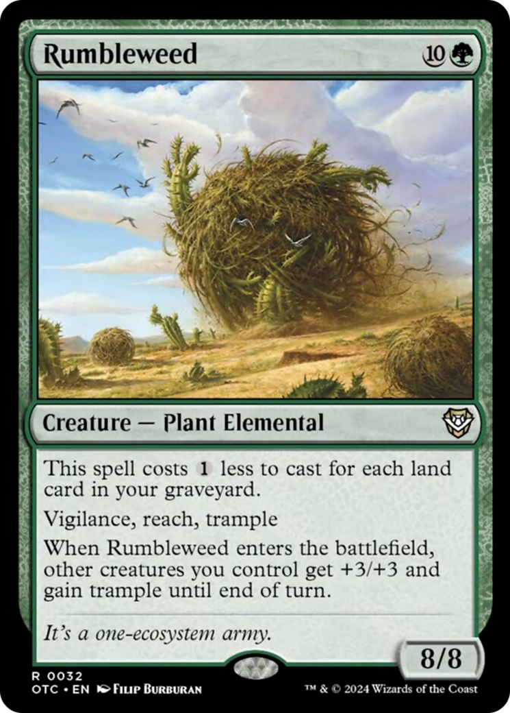 Rumbleweed [Outlaws of Thunder Junction Commander] | Game Master's Emporium (The New GME)