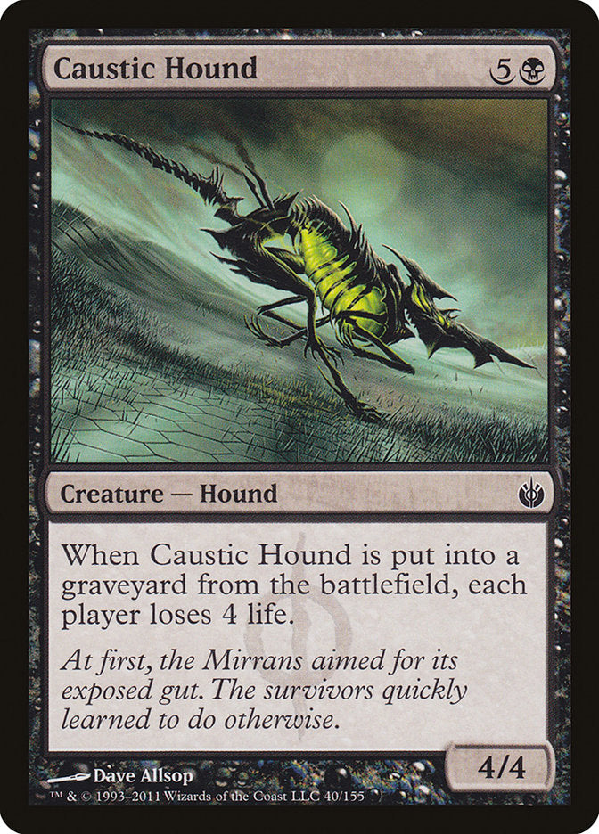 Caustic Hound [Mirrodin Besieged] | Game Master's Emporium (The New GME)