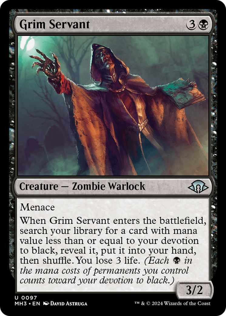 Grim Servant [Modern Horizons 3] | Game Master's Emporium (The New GME)