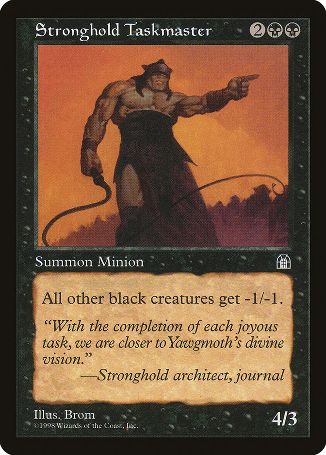Stronghold Taskmaster [Stronghold] | Game Master's Emporium (The New GME)
