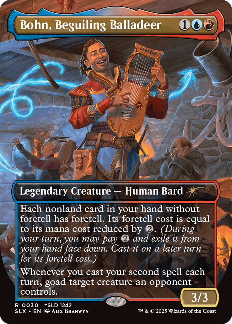 Bohn, Beguiling Balladeer [Secret Lair: Universes Within] | Game Master's Emporium (The New GME)