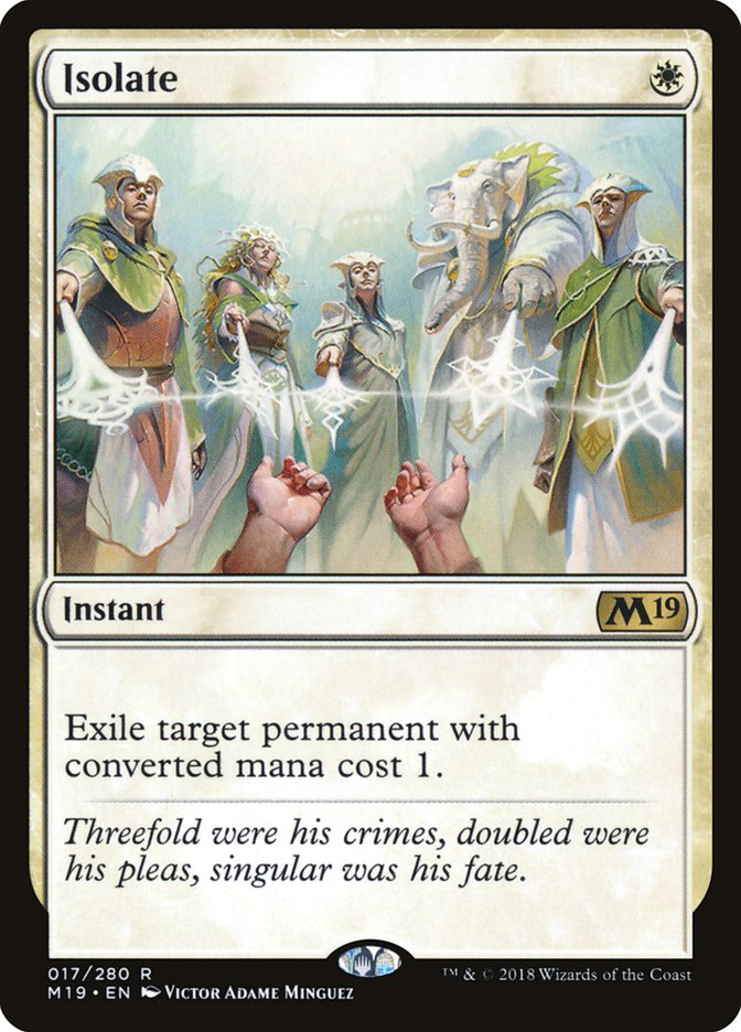 Isolate [Core Set 2019] | Game Master's Emporium (The New GME)