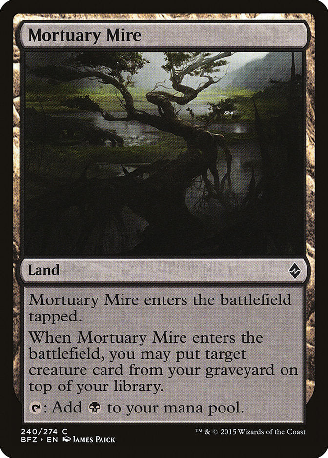 Mortuary Mire [Battle for Zendikar] | Game Master's Emporium (The New GME)