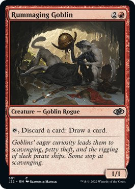 Rummaging Goblin [Jumpstart 2022] | Game Master's Emporium (The New GME)