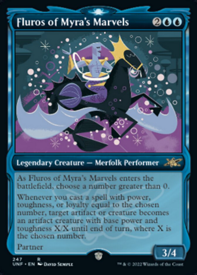 Fluros of Myra's Marvels (Showcase) [Unfinity] | Game Master's Emporium (The New GME)