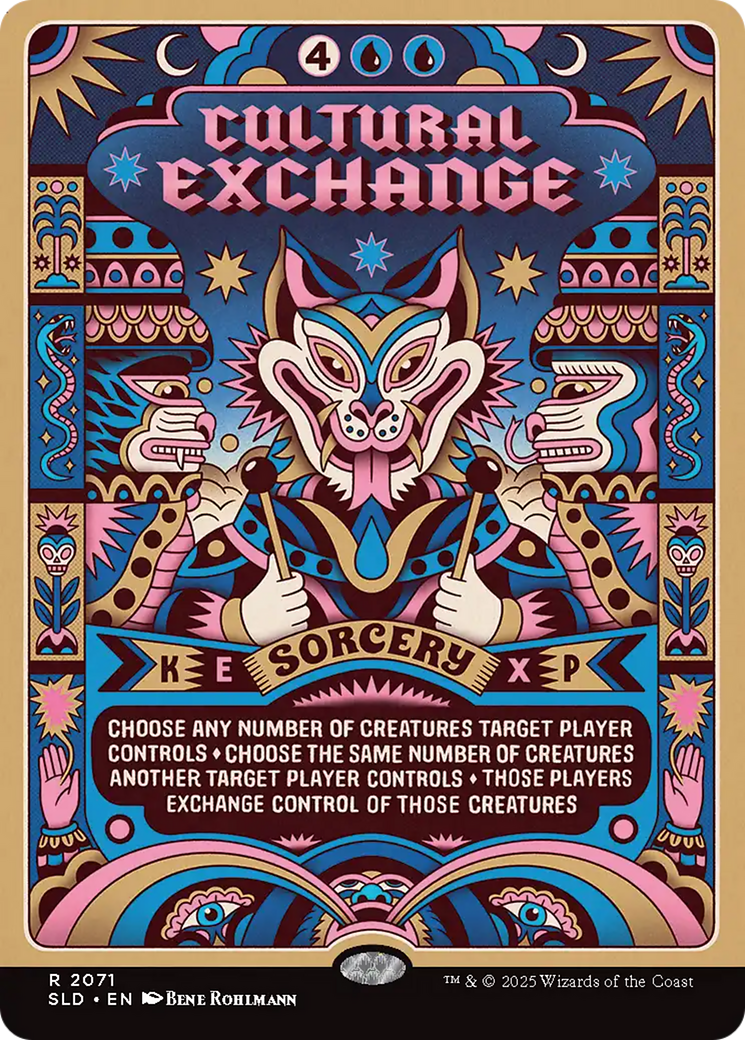Cultural Exchange (Rainbow Foil) [Secret Lair Drop Series] | Game Master's Emporium (The New GME)