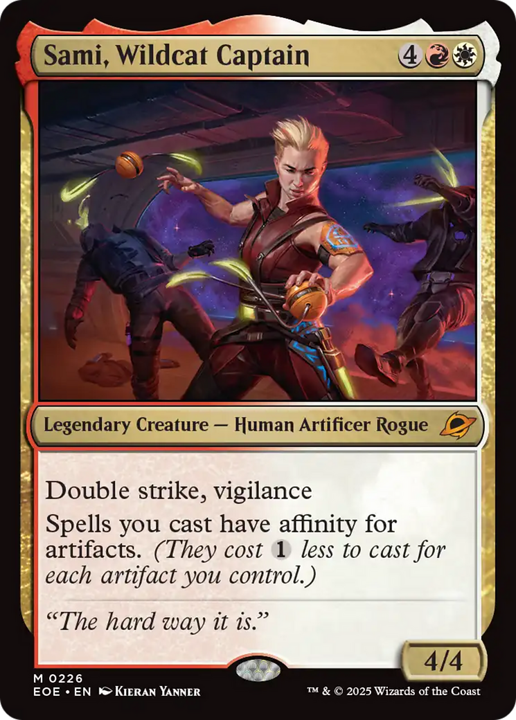 Sami, Wildcat Captain [Edge of Eternities] | Game Master's Emporium (The New GME)