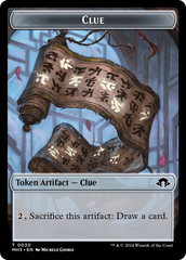 Eldrazi Spawn // Clue Double-Sided Token [Modern Horizons 3 Tokens] | Game Master's Emporium (The New GME)