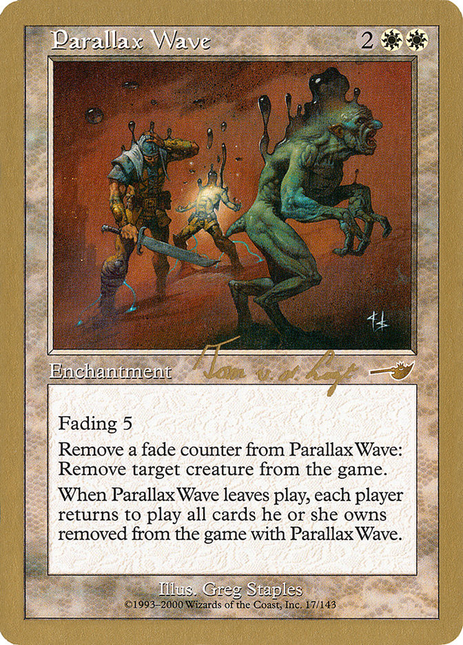 Parallax Wave (Tom van de Logt) [World Championship Decks 2000] | Game Master's Emporium (The New GME)