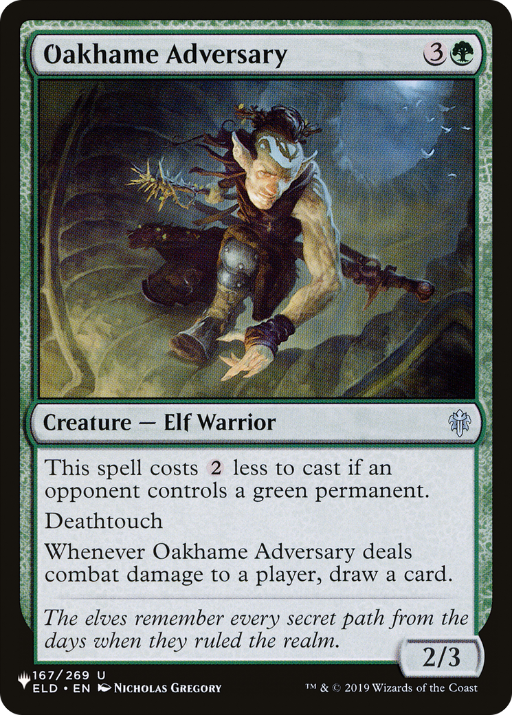 Oakhame Adversary [The List] | Game Master's Emporium (The New GME)