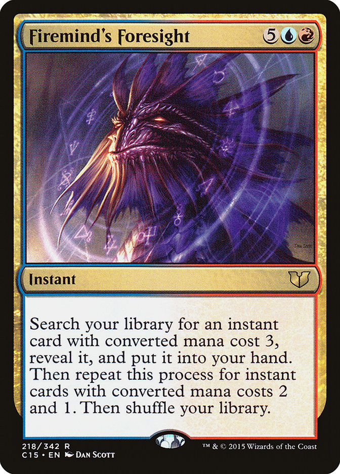 Firemind's Foresight [Commander 2015] | Game Master's Emporium (The New GME)