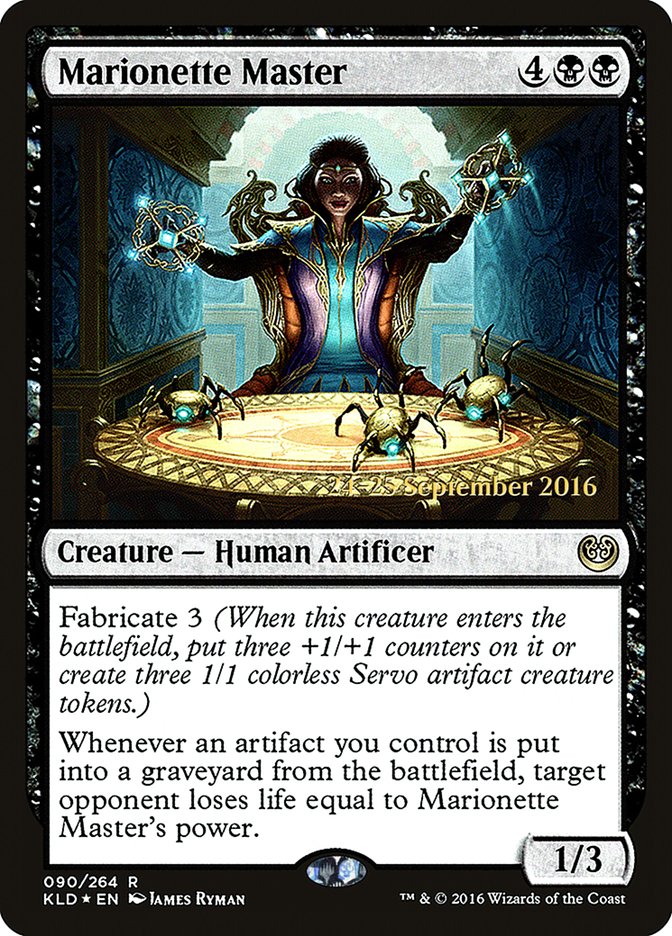 Marionette Master [Kaladesh Prerelease Promos] | Game Master's Emporium (The New GME)