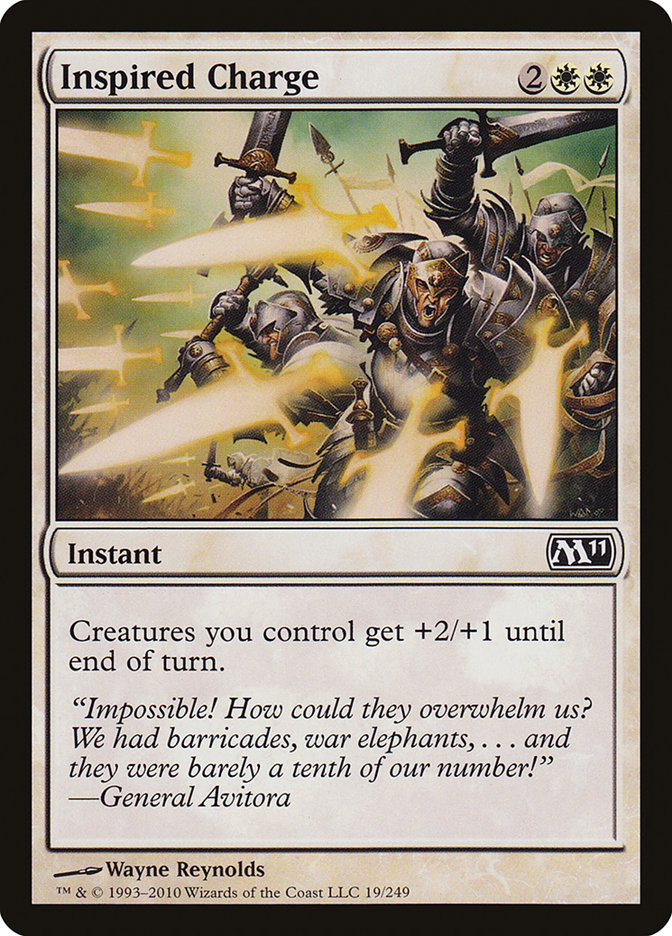 Inspired Charge [Magic 2011] | Game Master's Emporium (The New GME)