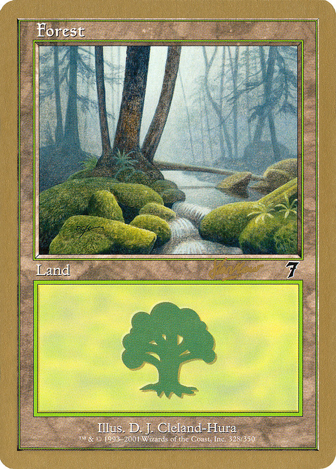 Forest (328) (Sim Han How) [World Championship Decks 2002] | Game Master's Emporium (The New GME)