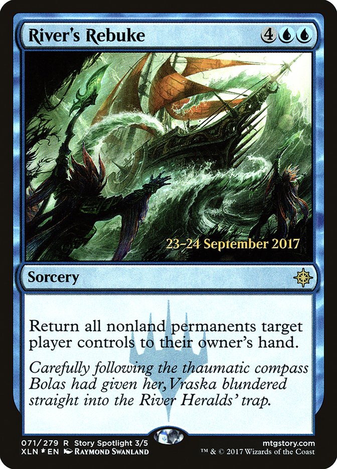 River's Rebuke [Ixalan Prerelease Promos] | Game Master's Emporium (The New GME)