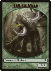 Angel // Elephant Double-Sided Token [Marvel Super Heroes Commander Tokens] | Game Master's Emporium (The New GME)