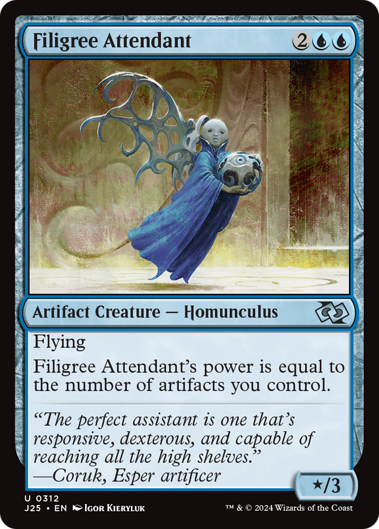 Filigree Attendant [Foundations Jumpstart] | Game Master's Emporium (The New GME)