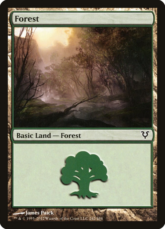 Forest (242) [Avacyn Restored] | Game Master's Emporium (The New GME)