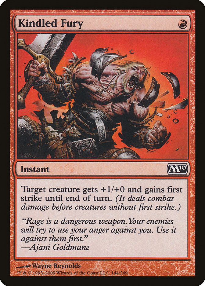 Kindled Fury [Magic 2010] | Game Master's Emporium (The New GME)