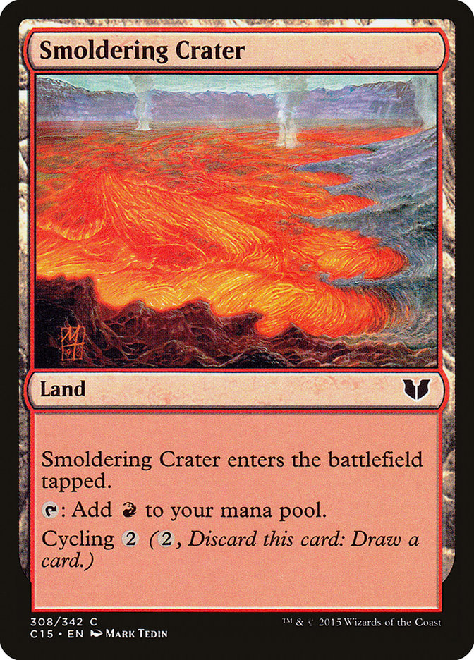 Smoldering Crater [Commander 2015] | Game Master's Emporium (The New GME)