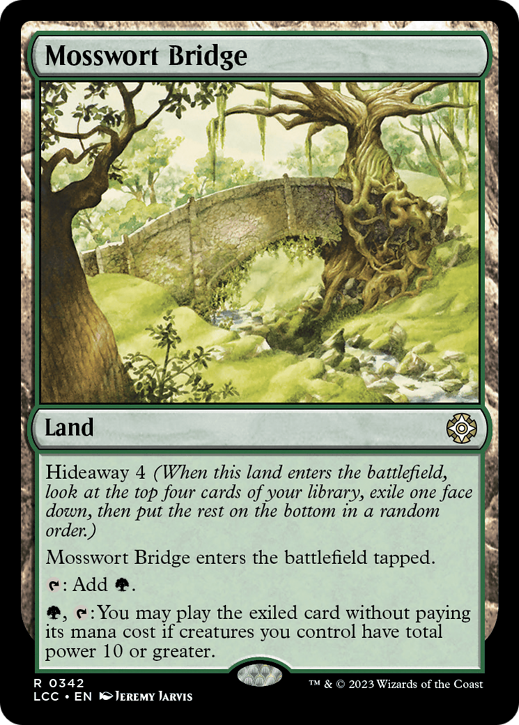 Mosswort Bridge [The Lost Caverns of Ixalan Commander] | Game Master's Emporium (The New GME)
